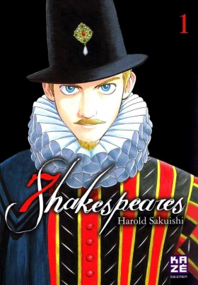 couverture manga 7 Shakespeares T1