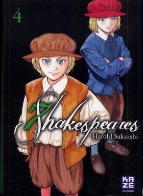 couverture manga 7 Shakespeares T4