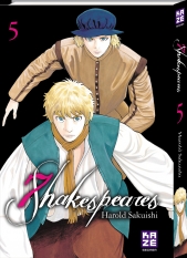 couverture manga 7 Shakespeares T5
