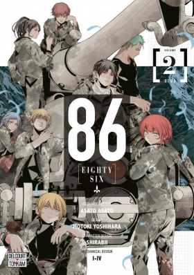 couverture manga 86, eighty six T2