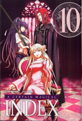 couverture manga A certain magical index T10