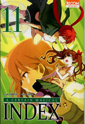 couverture manga A certain magical index T11