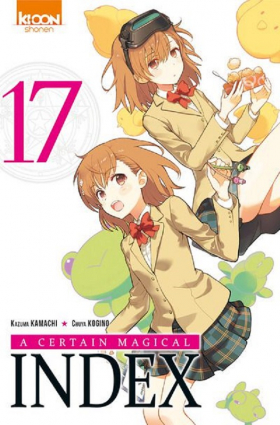 couverture manga A certain magical index T17