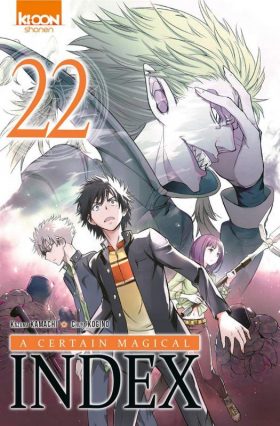 couverture manga A certain magical index T22