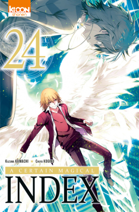 couverture manga A certain magical index T24