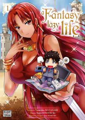 couverture manga A fantasy lazy life  T1