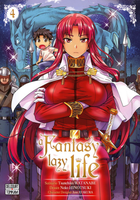 couverture manga A fantasy lazy life  T4