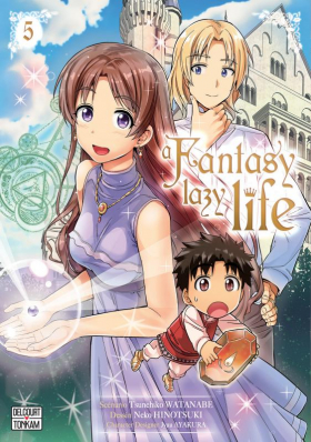couverture manga A fantasy lazy life  T5