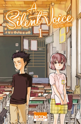 couverture manga A Silent Voice T1