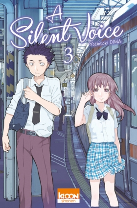 couverture manga A Silent Voice T3