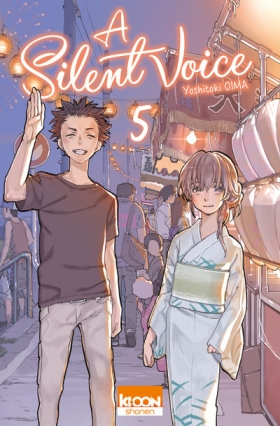 couverture manga A Silent Voice T5