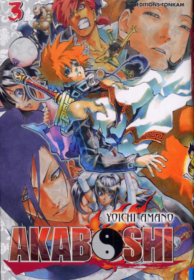 couverture manga Akaboshi T3