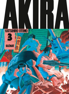 couverture manga Akira (Noir et blanc) Edition originale T3