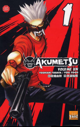 couverture manga Akumetsu  T1