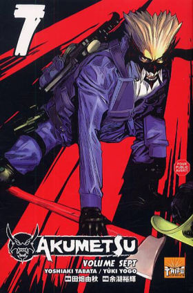 couverture manga Akumetsu  T7