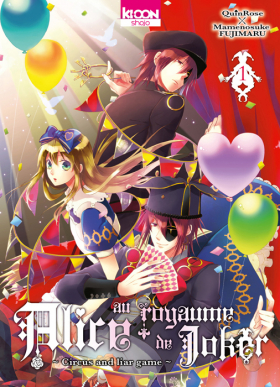 couverture manga Alice au royaume de joker T1