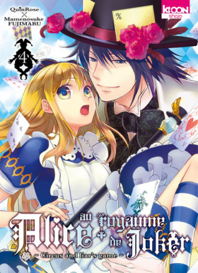 couverture manga Alice au royaume de joker T4