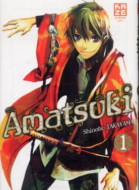 couverture manga Amatsuki T1