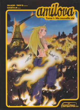 couverture manga Amilova T1