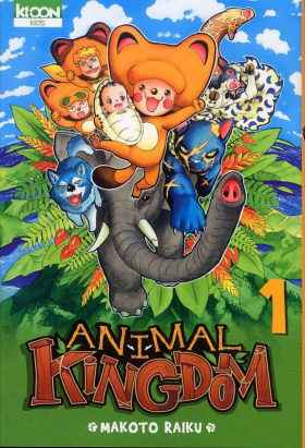 couverture manga Animal kingdom T1