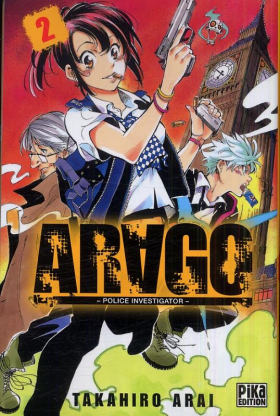 couverture manga Arago T2