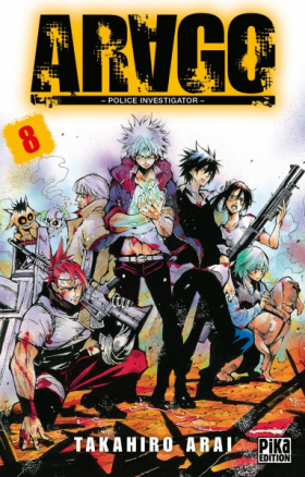 couverture manga Arago T8
