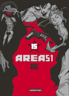 couverture manga Area 51 T15