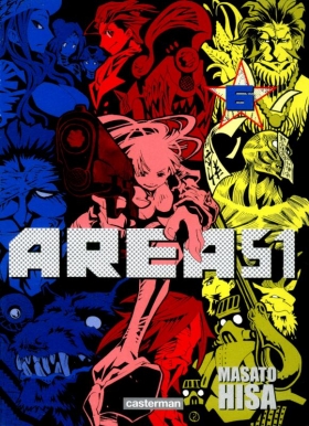 couverture manga Area 51 T6