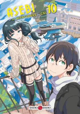 couverture manga Asebi et les aventuriers du ciel  T10