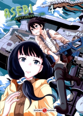 couverture manga Asebi et les aventuriers du ciel  T4