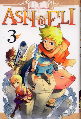 couverture manga Ash &amp; Eli T3