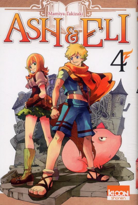 couverture manga Ash & Eli T4