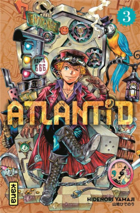 couverture manga Atlantid T3