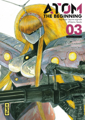 couverture manga Atom - The beginning  T3