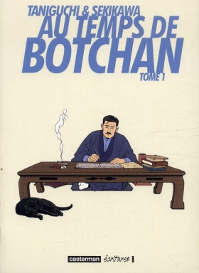 couverture manga Au temps de Botchan T1