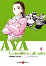 couverture manga Aya conseillère culinaire T4