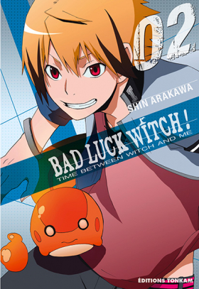 couverture manga Bad luck witch T2