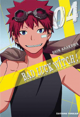 couverture manga Bad luck witch T4