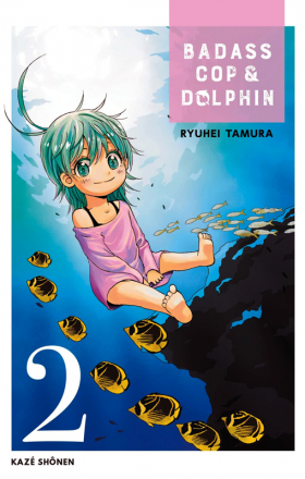 couverture manga Badass cop & dolphin T2