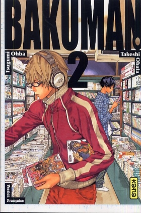 couverture manga Bakuman T2