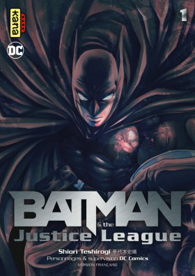 couverture manga Batman and the Justice League T1