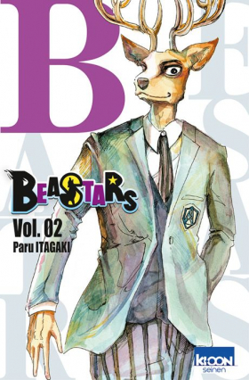 couverture manga Beastars T2
