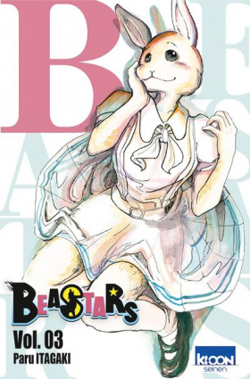 couverture manga Beastars T3