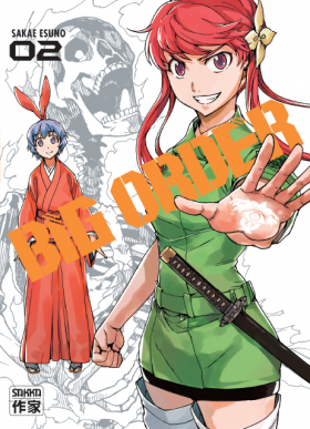couverture manga Big order T2