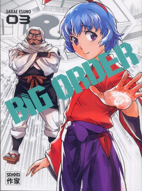 couverture manga Big order T3