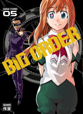 couverture manga Big order T5