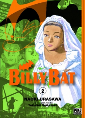couverture manga Billy Bat T2
