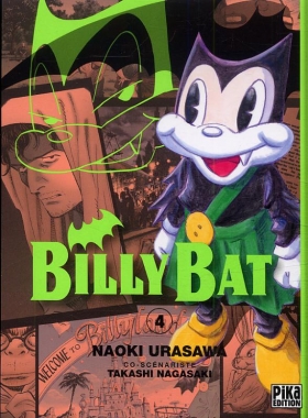 couverture manga Billy Bat T4