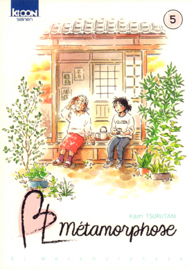 couverture manga BL Métamorphose T5