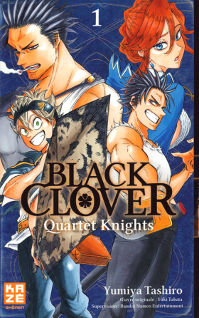 couverture manga Black clover - Quartet Knights T1